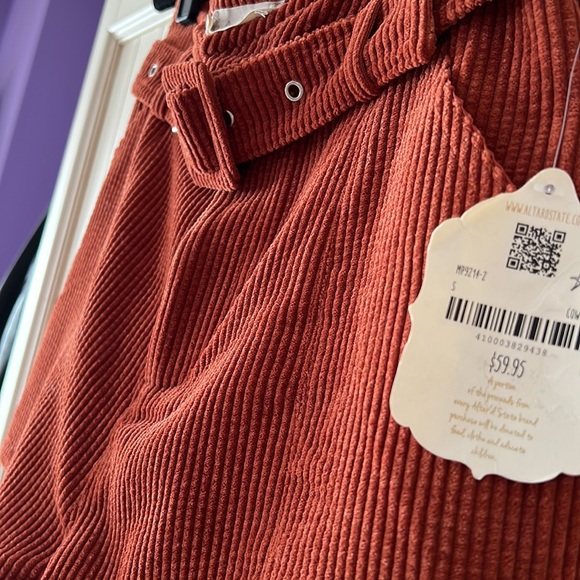 NWT Altar’d State Corduroy Shorts - Picture 4 of 6